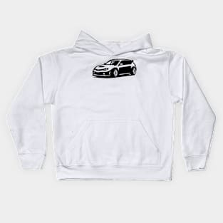 WRX fan art Kids Hoodie